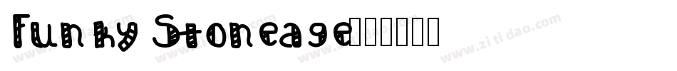 Funky Stoneage字体转换